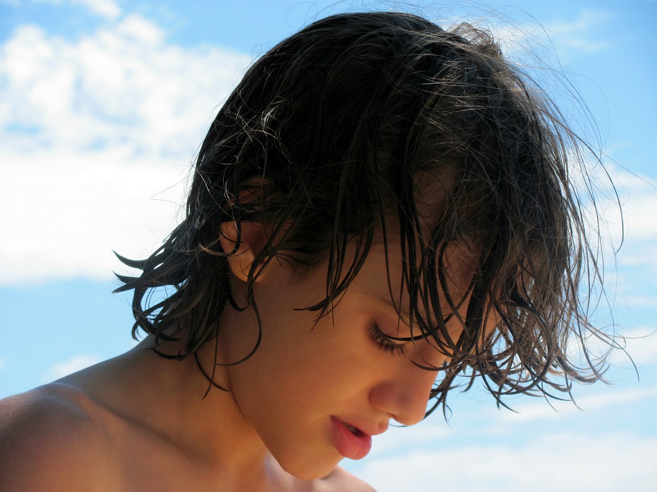 cheveux courts